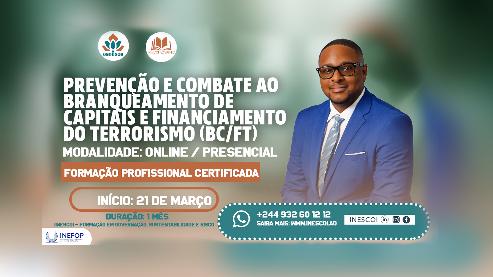 PREVENÇÃO DO BRANQUEAMENTO DE CAPITAIS (BC/FT)